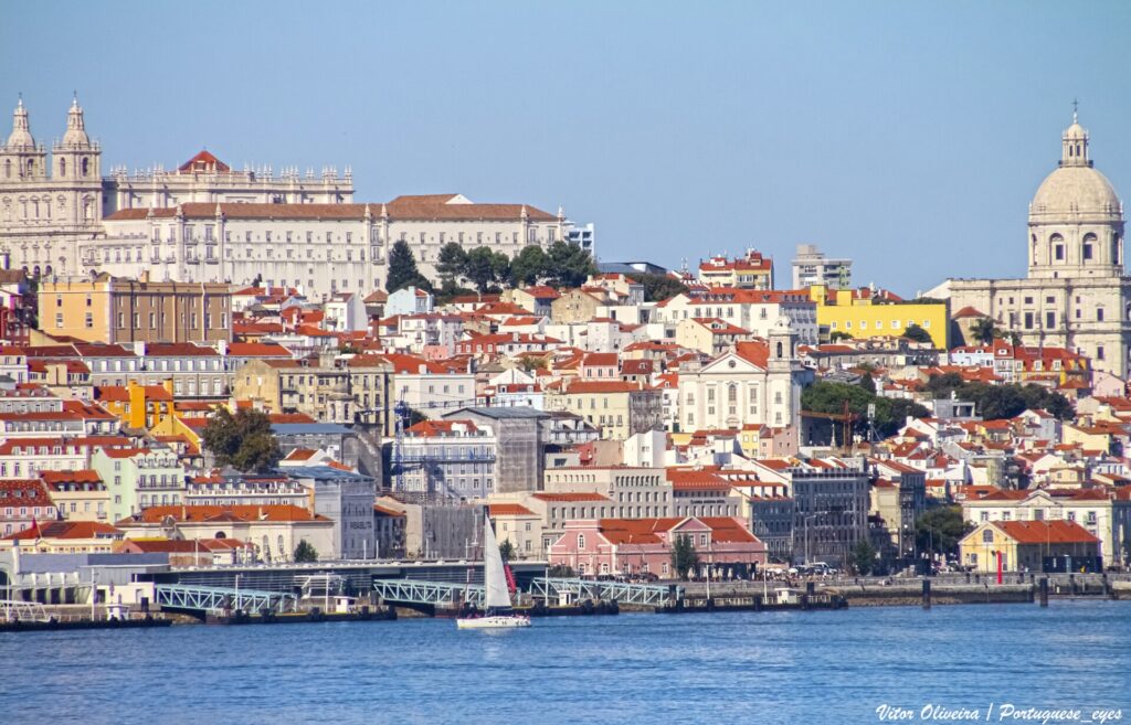 Lisbon cityscape, Portugal immigration destination