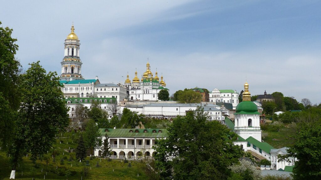 Kyiv cityscape, Ukraine immigration destination